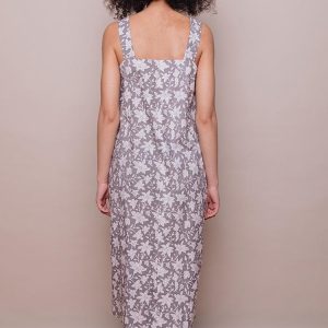 Della Dress - Grey Floral - Image 2