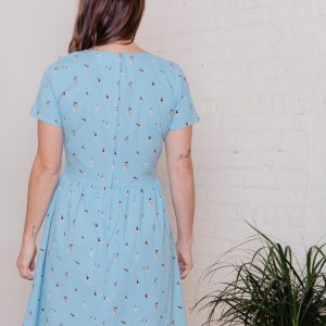 Serenade Dress - Blue Swimmers - Image 3