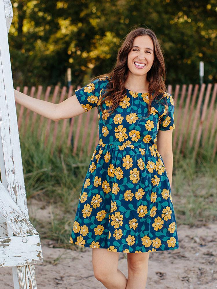 Serenade Dress - Sunflower - Image 2