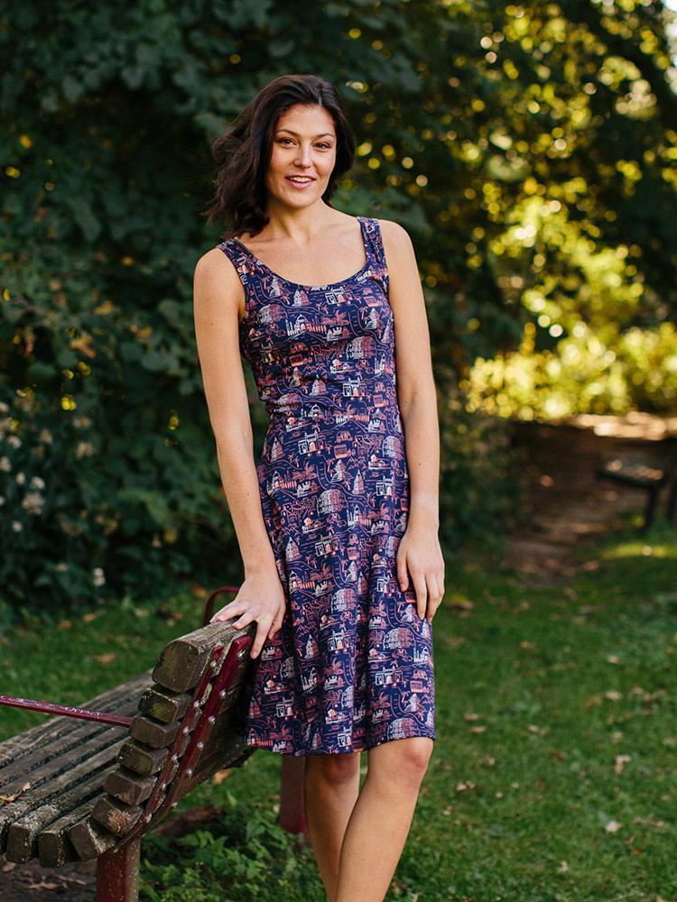 Delilah Dress - Voyager Pink - Image 2