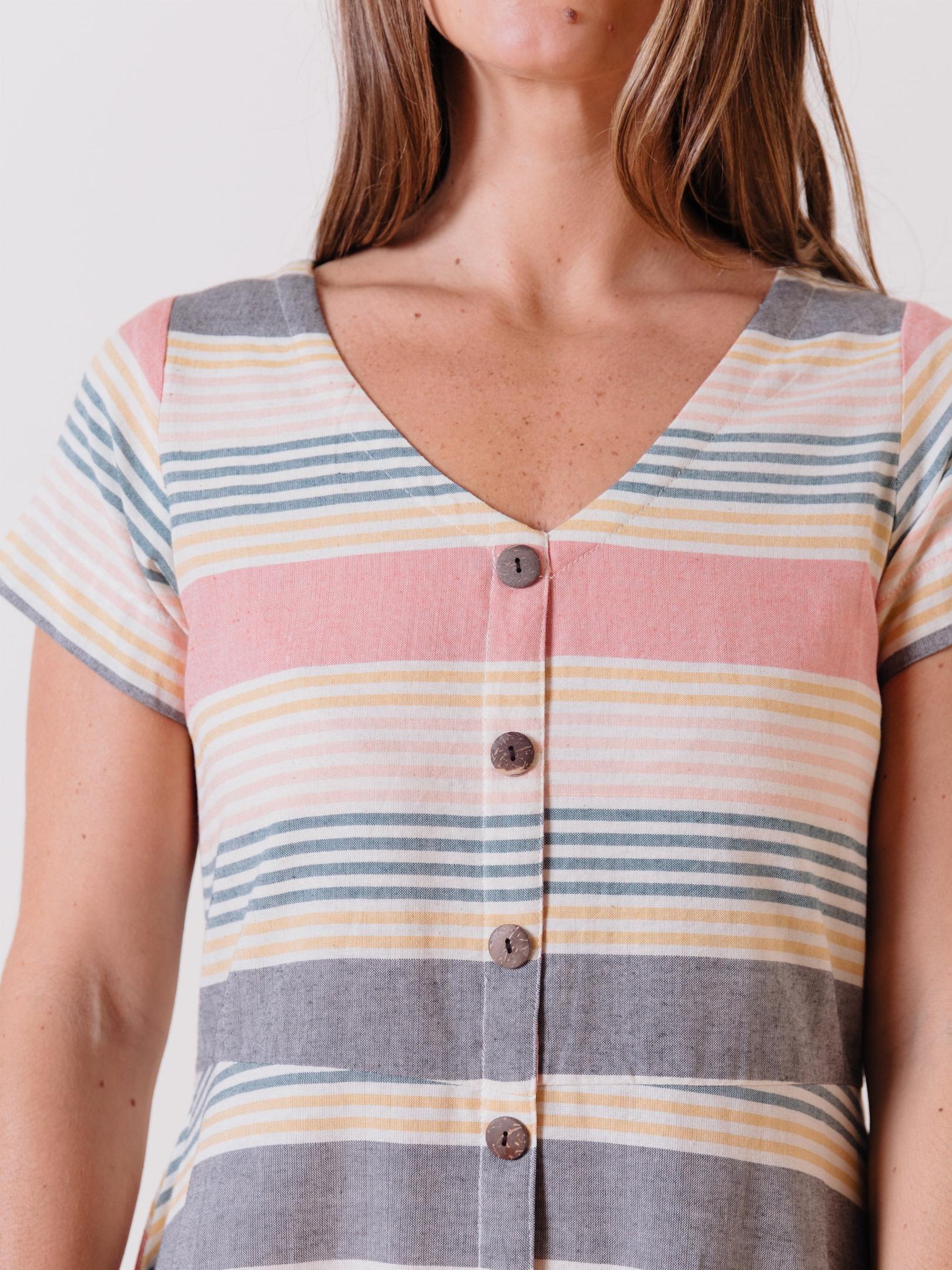 Daydreamer Dress - Summer Stripe - Image 2