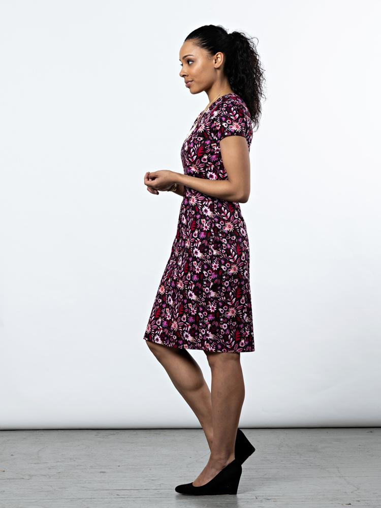 Bella Dress - Fuchsia - Image 4