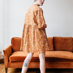 Sohla Mini Dress - Paprika Suzani - Image 3