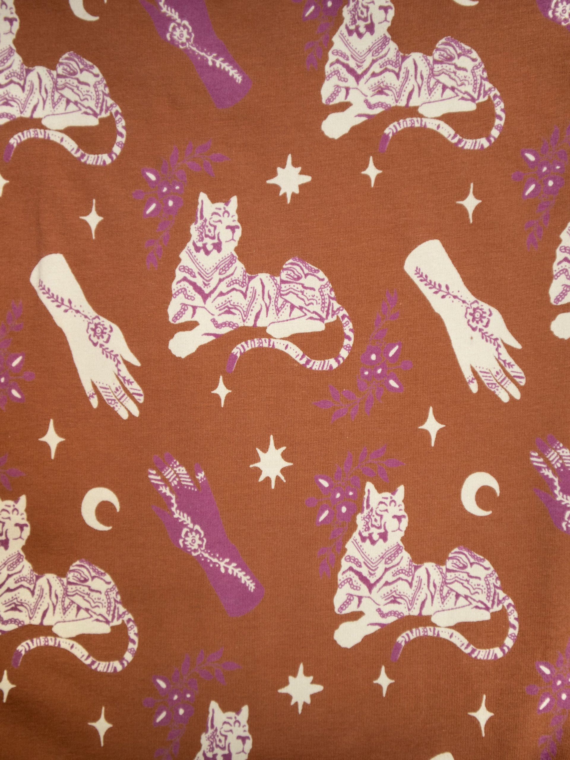 Bellini Tiered Dress - Orchid Tigress - Image 6