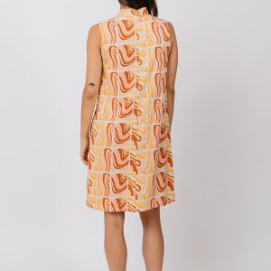 Eve Sleeveless Dress - Sedona Stripe - Image 6