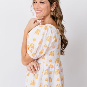 Nico Babydoll Top - Sunny Stripes - Image 5