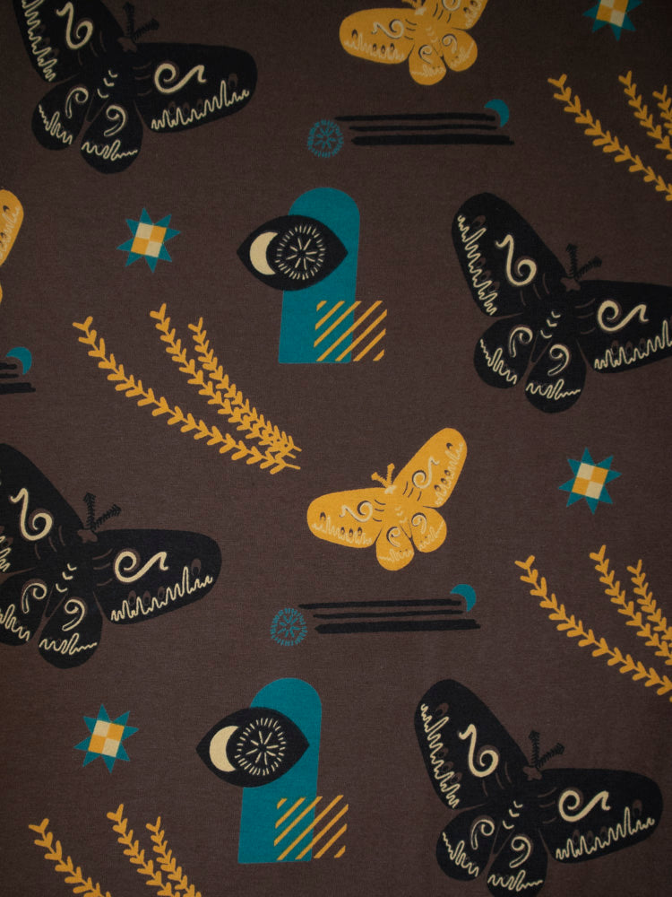 Katie Maxi Wrap Dress - Autumn Quilt - Image 5