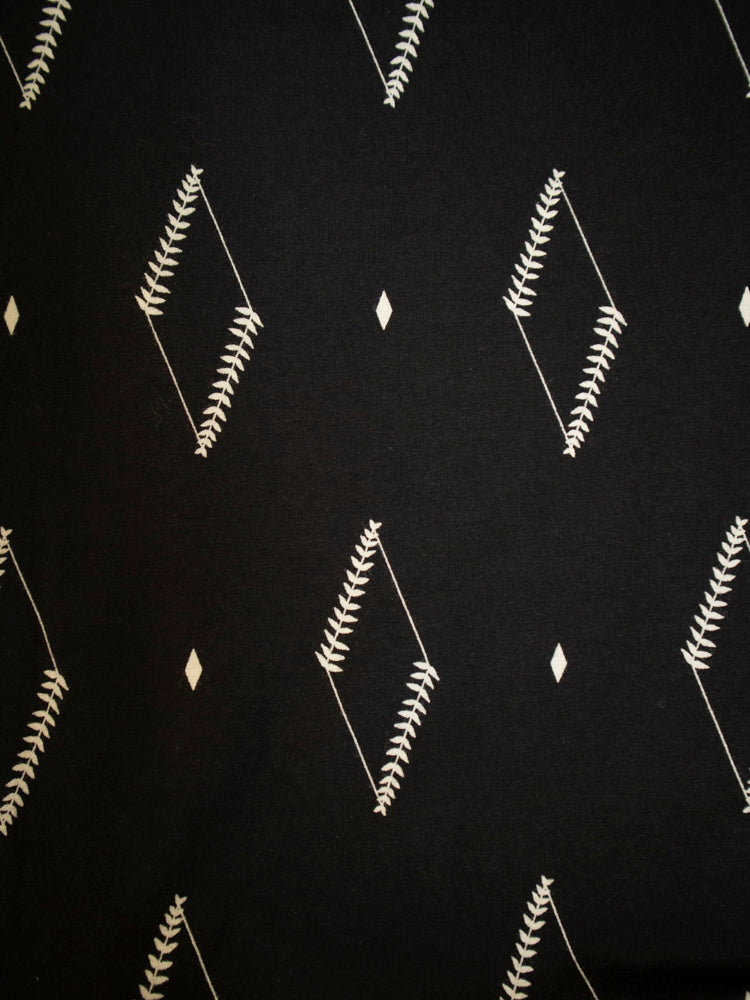 Isla Skirt - Diamond Vine Black - Image 4