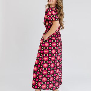 Aimee Maxi Dress - Mod Fuchsia - Image 5