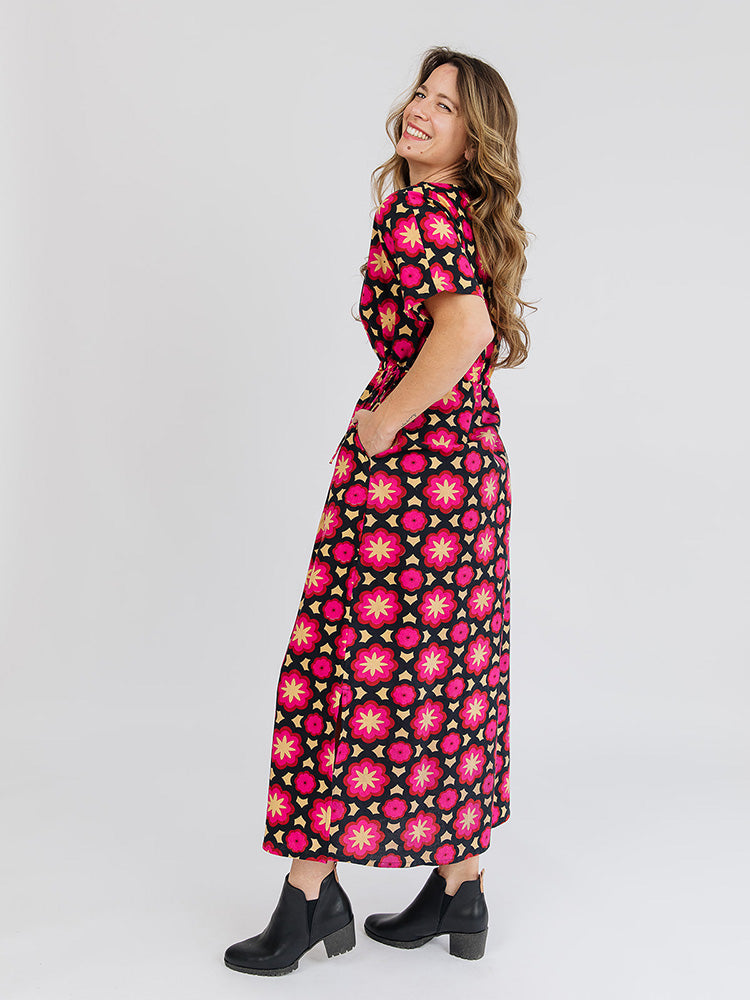 Aimee Maxi Dress - Mod Fuchsia - Image 5