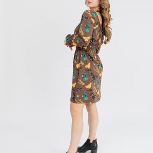 Juliet Mini Dress - Autumn Quilt - Image 2