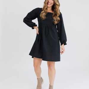Nico Mini Dress - Black - Image 6