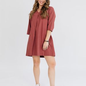 Sawyer Dress - Cinnamon - Image 4