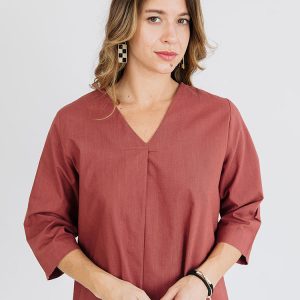 Sawyer Dress - Cinnamon - Image 3