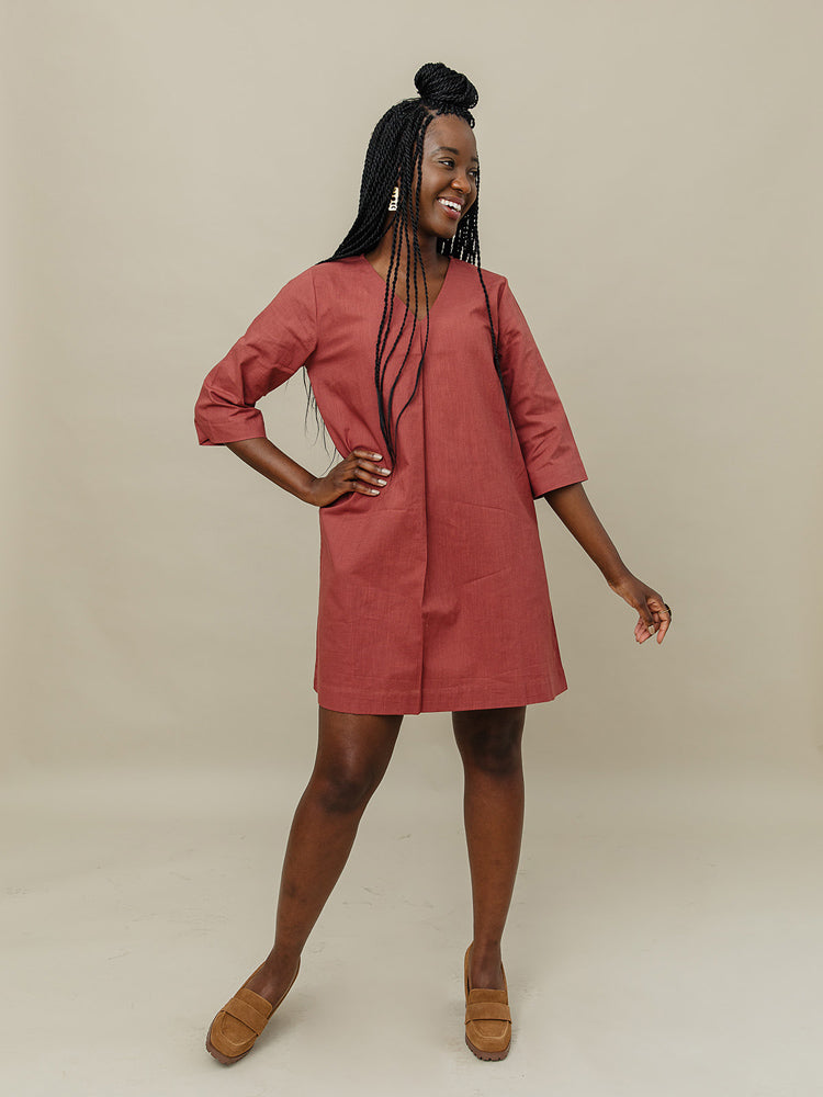 Sawyer Dress - Cinnamon - Image 2