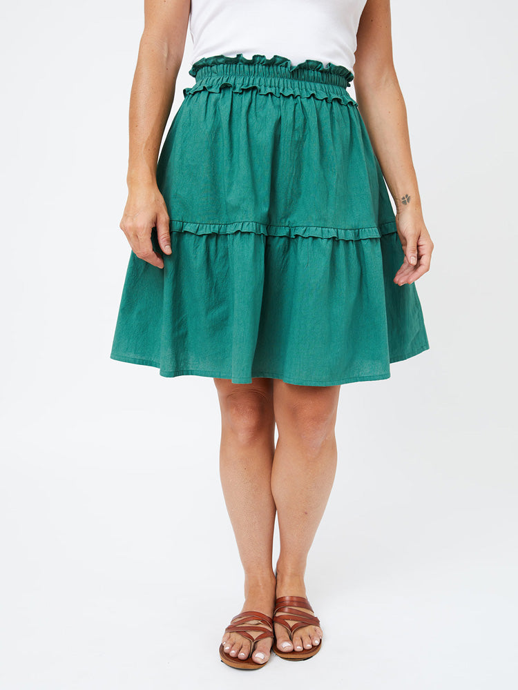 Avalon Layered Skirt - Everglade - Image 1