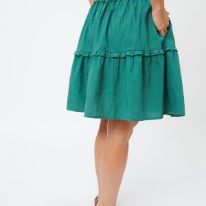 Avalon Layered Skirt - Everglade - Image 4