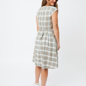 Devonshire Dress - Sterling Plaid - Image 6