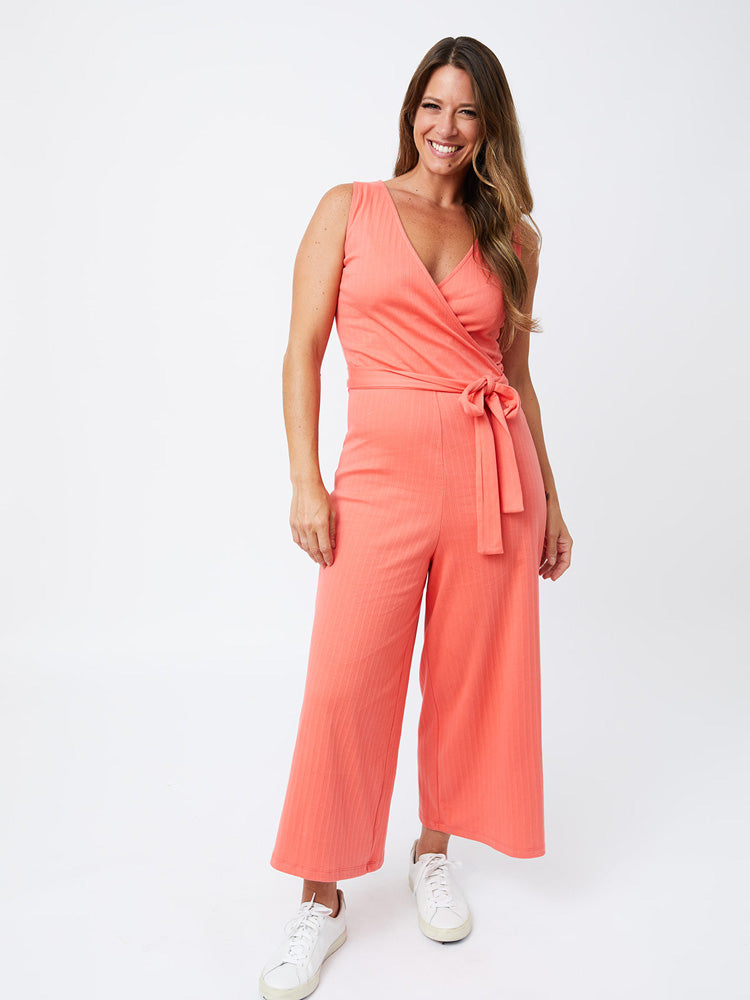 Rita Jumpsuit - Melon Rib Knit - Image 5