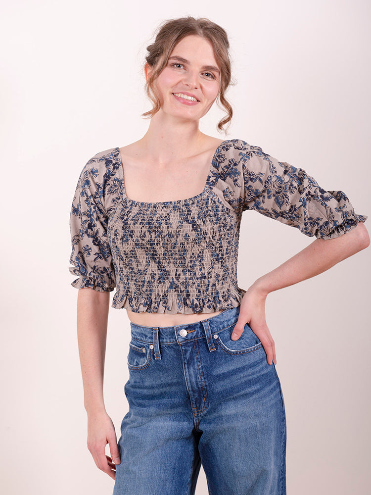 Theodora Blouse - Birch Blossom - Image 1