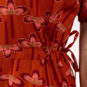 Aimee Maxi Dress - Mod Daisy Spiced Coral - Image 9