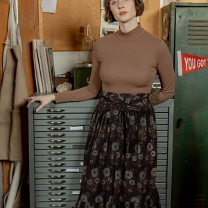 Nahla Midi Skirt - Fall Blossom - Image 1