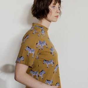 Eve Top - Zebra Green - Image 2