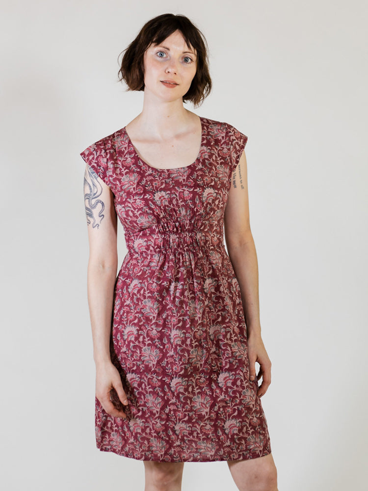 Artsy Traveler Dress - Magenta Vine - Image 2