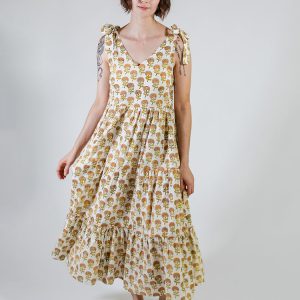Lorelei Tiered Dress - Marigold - Image 14