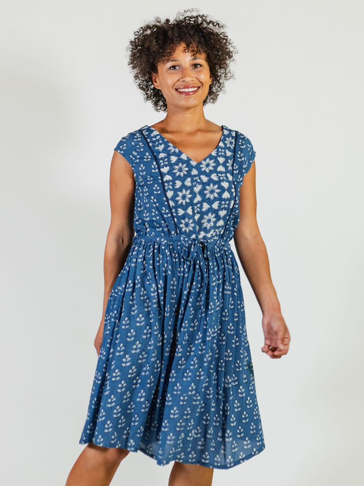 Nashville Dress - Indigo Mix - Image 1