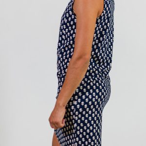 Evanston Dress - Micro Floral Navy - Image 8