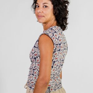 Ruched Top - Matisse Navy - Image 2