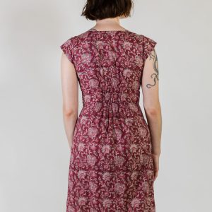 Artsy Traveler Dress - Magenta Vine - Image 5