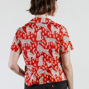 Camp Shirt - Poppy Leopard - Image 3