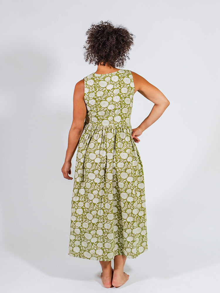 Olivia Dress - Pear Floral - Image 4