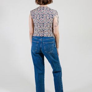 Ruched Top - Matisse Navy - Image 6