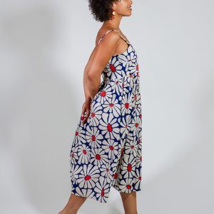 Sofia Midi Dress - Navy Floral - Image 6