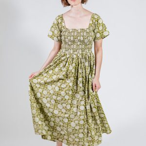 Teddy Midi Dress - Pear Floral - Image 7