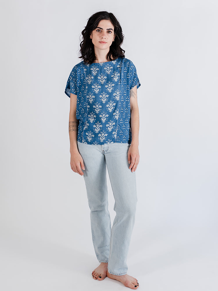 Cara Top - Indigo Mix - Image 6