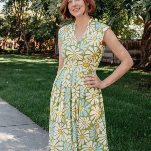 Lucille Dress - Pear Flowers - Image 3