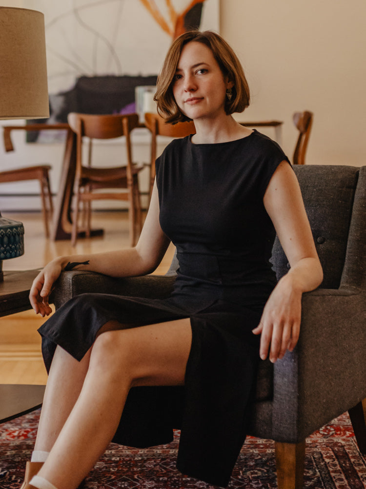 Elise Sheath Dress - Black - Image 2