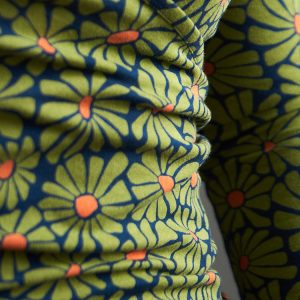 Gillian Wrap Top - Olive Floral - Image 3