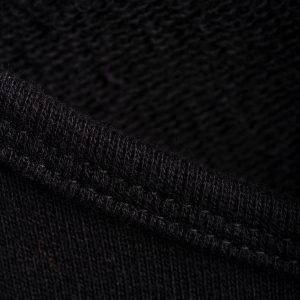 Sweatshirt Dress - Black Loop Knit - Image 4