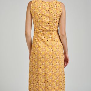 Danica Wrap Dress - Matisse Yellow - Image 4