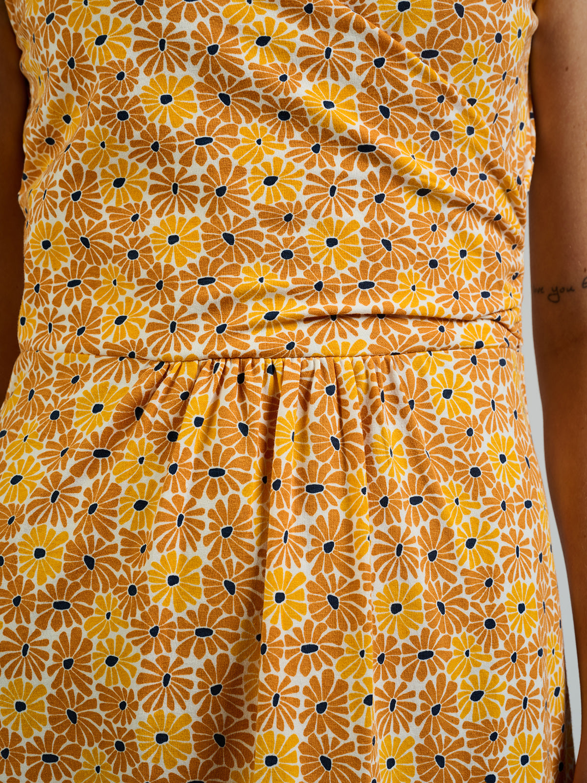 Danica Wrap Dress - Matisse Yellow - Image 5