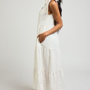 Lorelei Dress - White Waves - Image 4