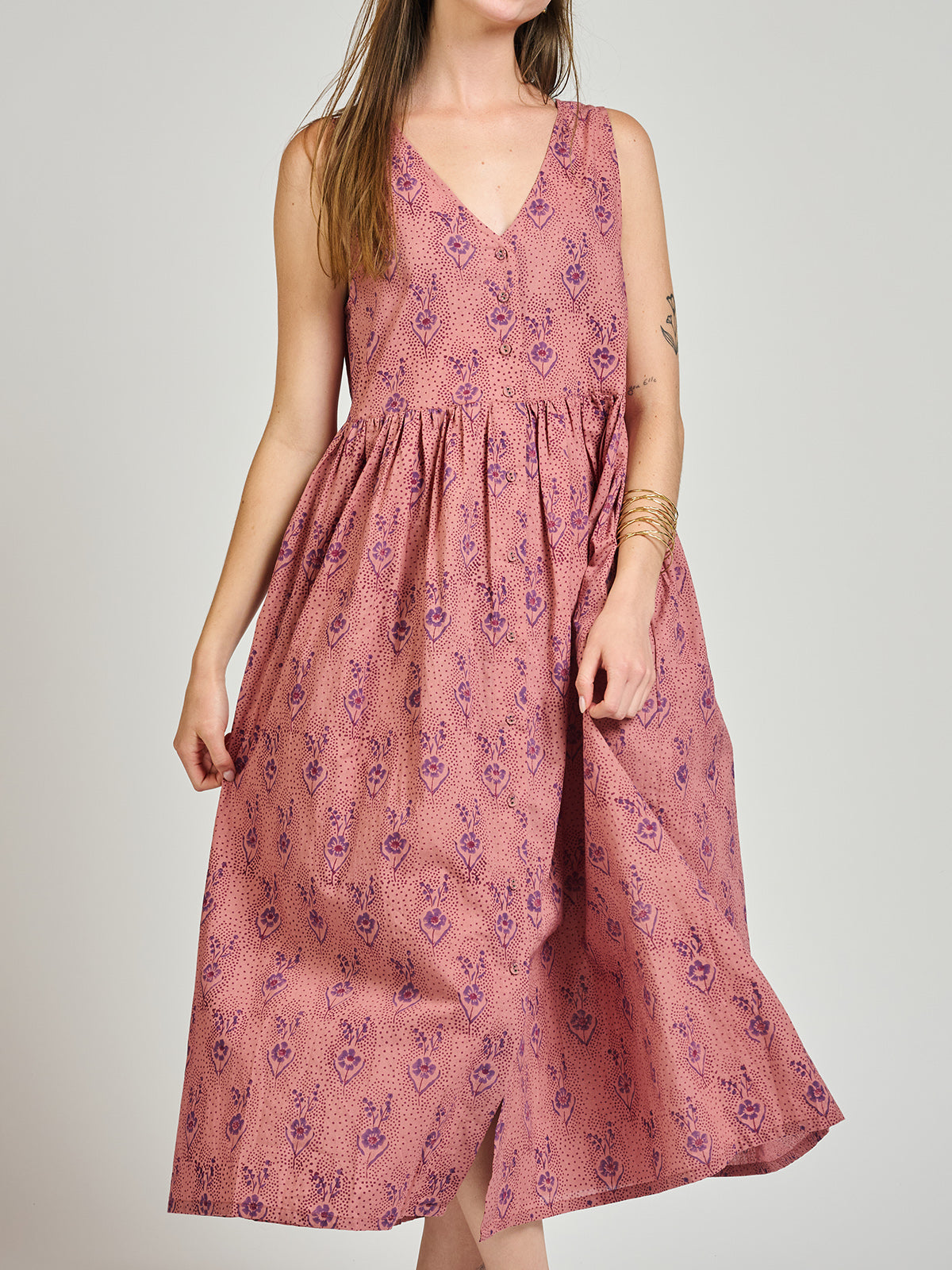 Olivia Dress - Rose - Image 2