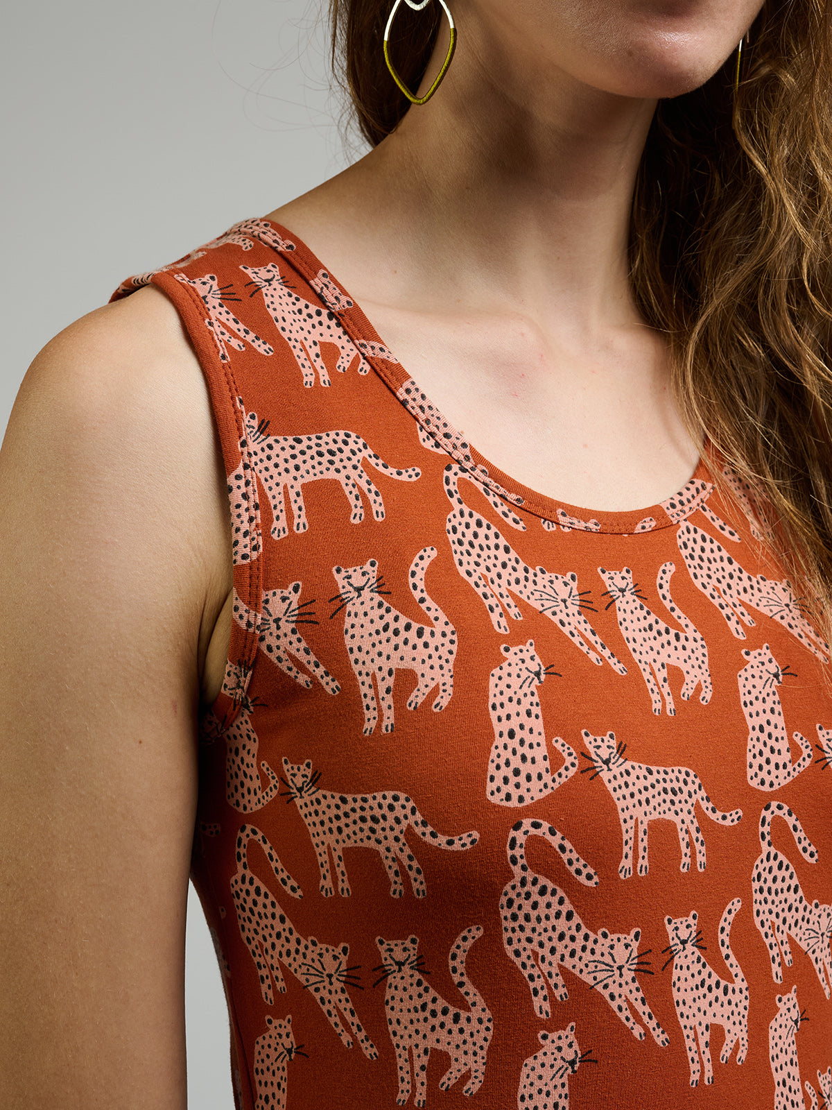 Vero Maxi Dress - Leopard Sienna - Image 2