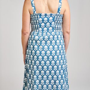 Provence Dress - Marigold Blue - Image 5