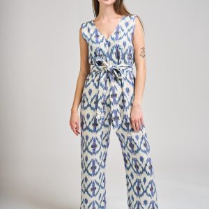 Jana Jumpsuit - Seashore Ikat - Image 5